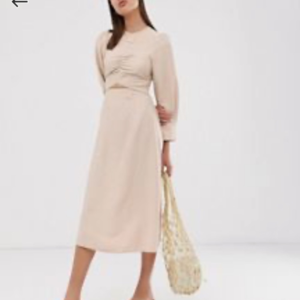 ASOS beige dress
